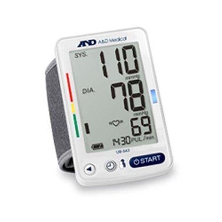 A & D MEDICAL A&D Medical UB-543 Premium Wrist Blood Pressure Monitor UB-543